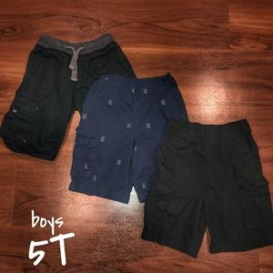 BUNDLE OF THREE 5T CARGO SHORTS